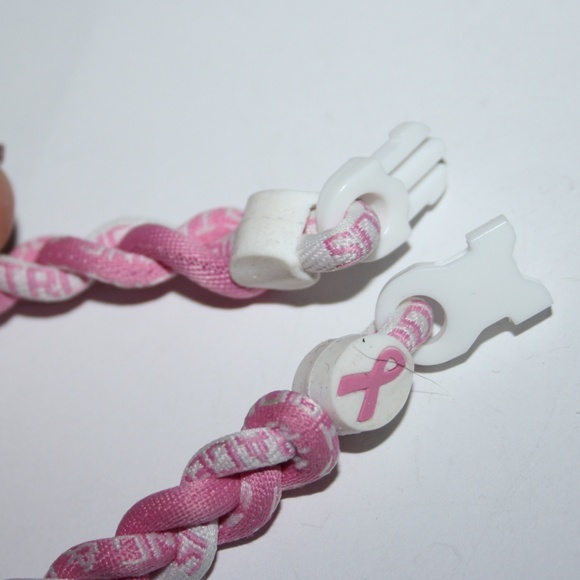 Courage Breast Cancer Awareness bracelet 8" - Picture 5 of 5